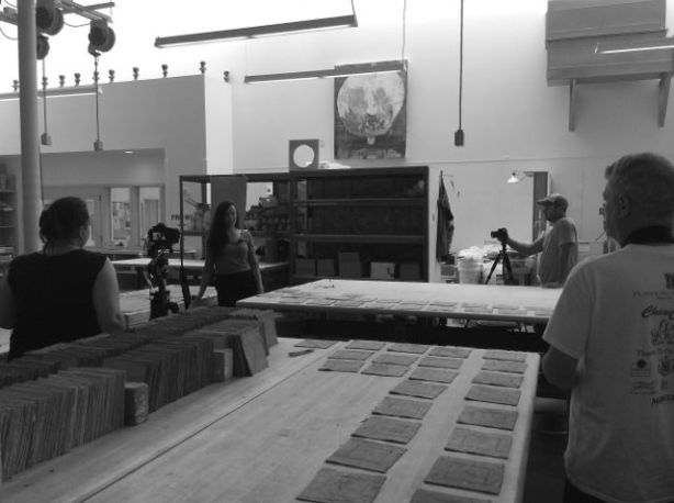 Visiting Suzanne Torres at  Arts Lofts n Madison, Wisconsin