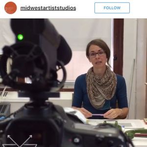 Follow the Midwest Artist Studios on Instagram